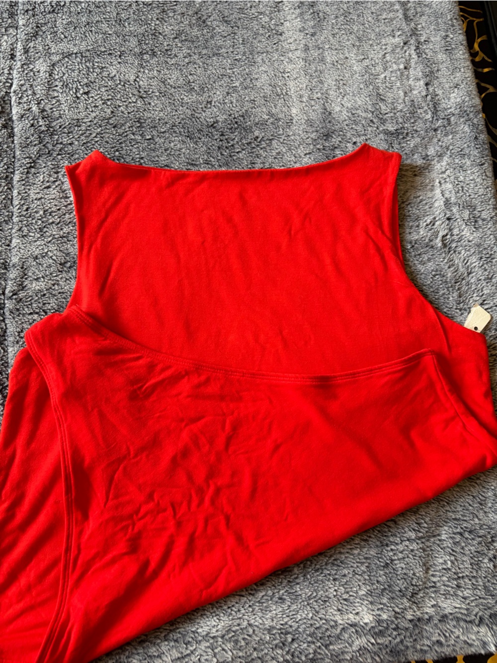 A New Day Orange Scoop Neck Women’s Sleeveless Top